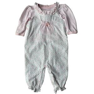 Vintage Sesame Street Baby Girl 2 Piece Romper 6-9M